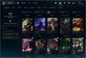 Conta Diamante IV smurf 62% win rate - League of Legends LOL