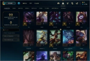 Conta Diamante IV smurf 62% win rate - League of Legends LOL