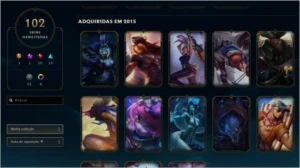CONTA LEAGUE OF LEGENDS - SEASON I  - LVL 148 - Gold IV - LOL