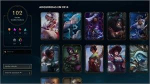 CONTA LEAGUE OF LEGENDS - SEASON I  - LVL 148 - Gold IV - LOL