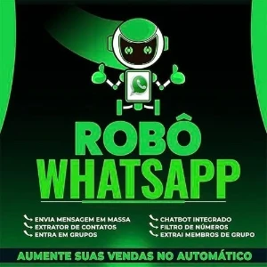 Robô de vendas,mensagem automatica em grupos do  [conteúdo removido] app - Outros
