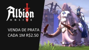 Prata Albion Online APENAS R$2.50 CADA 1M