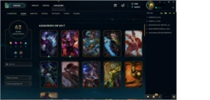 Conta League of legend - League of Legends LOL