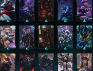 Conta De Lol/Valorant Full Acesso Diversas Skins - League of Legends