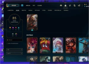 CONTA LOL PARA SAIR RAPIDO - League of Legends