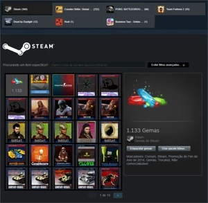 Conta Steam CS GO 3MIL de inventario e mais de mil em jogos - Counter Strike