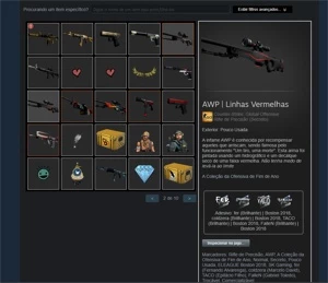 Conta Steam CS GO 3MIL de inventario e mais de mil em jogos - Counter Strike