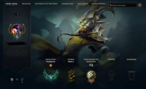 conta platina lol - League of Legends