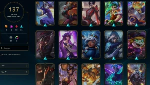 CONTA LOL- LVL 276 - 147 Champions - 137 Skins - FULL ACESSO - League of Legends