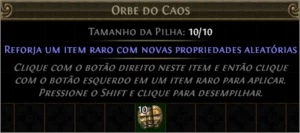 600x Chaos Orb - Standard - Path Of Exile - Outros