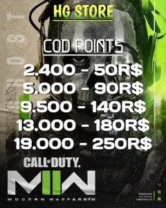 Call of Duty Points MW2 (PC) COD