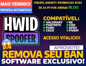 ✅ Spoofer Hwid| Remover Ban | 100% Funcional | VITALICIO ✅ - Softwares e Licenças
