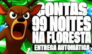 Contas 99 Noites Na Floresta Com Diamantes - Roblox