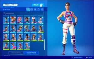 Conta Fortnite Com + 30 Skins De Loja + Salve O Mundo