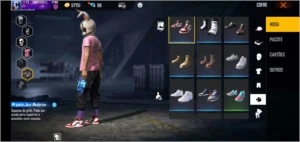 CONTA DE FREE FIRE  COM MUITAS COISA RARA