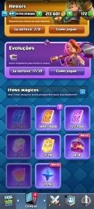 Conta Clash Royale Nv 64/ 11K+, Leia