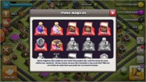 Conta de clash of clans cv 10 excelente e barata
