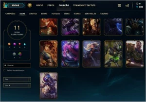 Conta lol, elo prata 1 - League of Legends