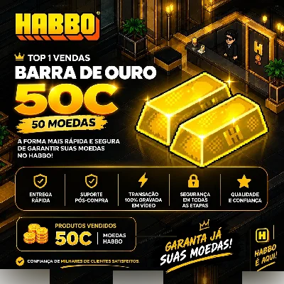 50c Moedas Habbo Hotel BR
