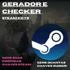 Gerador Steam Key + Checkers (Entrega Imediata) - Outros