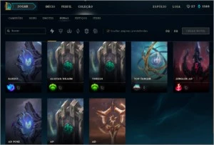 CONTA DE LOL (PLATINA) - League of Legends