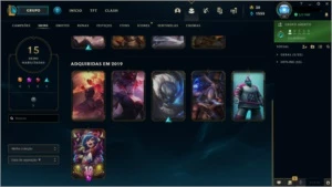 Smurfizinha Gold! - League of Legends LOL