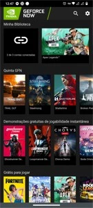CONTA GEFORCE NOW (SESSÃO DE 1 HORA) (VITALÍCIO) + GTA 5 - Assinaturas e Premium