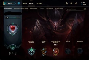 Conta League of Legenda Platina IV - 53 campeões / 22 skins - League of Legends LOL