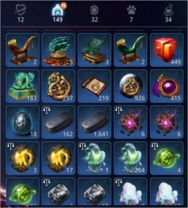 Conta Mir4 arqueira - lvl74 -90k Power - Escama Épica