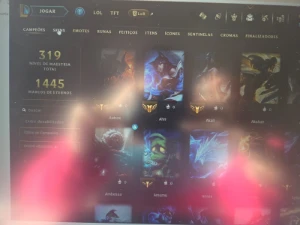 Conta Lol | Lv 404 + 192 Skins + 171 Icones + 3 Cromas - League of Legends