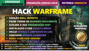 HACK WARFRAME EXTERNAL 🚀 100% INDETECTÁVEL E RECOMENDADO - Outros