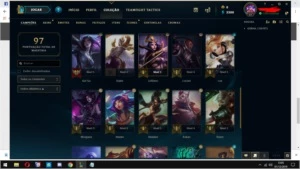 CONTA GOLD 4 - League of Legends LOL