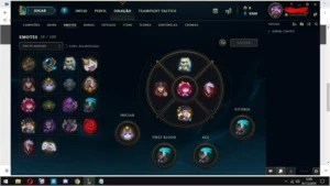 CONTA GOLD 4 - League of Legends LOL