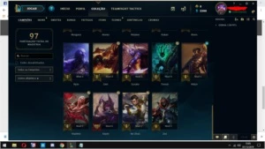 CONTA GOLD 4 - League of Legends LOL