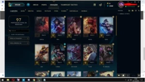 CONTA GOLD 4 - League of Legends LOL