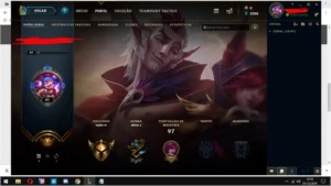CONTA GOLD 4 - League of Legends LOL