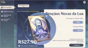 GENSHIN IMPACT (NA) - AR22 KLEE (CONSTELAÇÃO 1)/ MONA/RAZOR