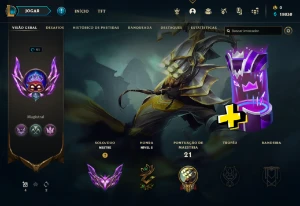 Conta Mestre | 72% Win - Lol (League Of Legends) Elomoon