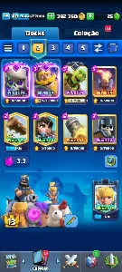 Conta Clash Royale 7K De Troféus E 115 Cartas