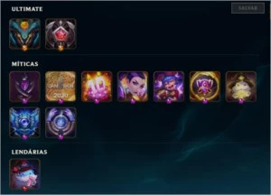 CONTA D3 1PDL 148 CHAMPIONS / 253 SKINS LVL 475 / GM S9 - League of Legends LOL