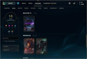Conta lol Smurf - League of Legends