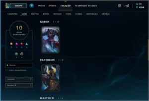 Conta lol Smurf - League of Legends