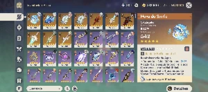 Conta Rank 60, Mualani C1, Varesa C1, Shehen C1, Mavuika E V - Genshin Impact
