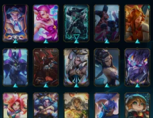 CONTA com 199 skins (quase todas da katarina) 24kEA - League of Legends LOL