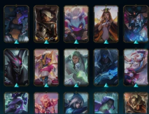 CONTA com 199 skins (quase todas da katarina) 24kEA - League of Legends LOL