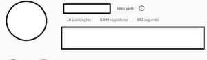 Conta Instagram com 8000 seguidores - Redes Sociais