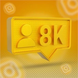 Conta Instagram com 8000 seguidores - Redes Sociais