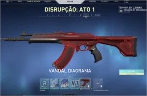 CONTA VALORANT SKIN ONI + SAQUEADOR + PASSE