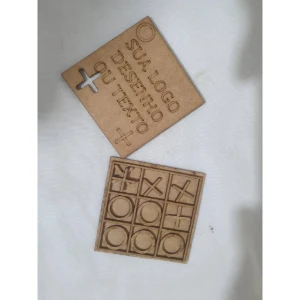 Kit 10 Unidades Jogos Da Velha personalizado, Tabuleiro... - Artesanato e Personalizados