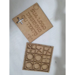 Kit 10 Unidades Jogos Da Velha personalizado, Tabuleiro... - Artesanato e Personalizados